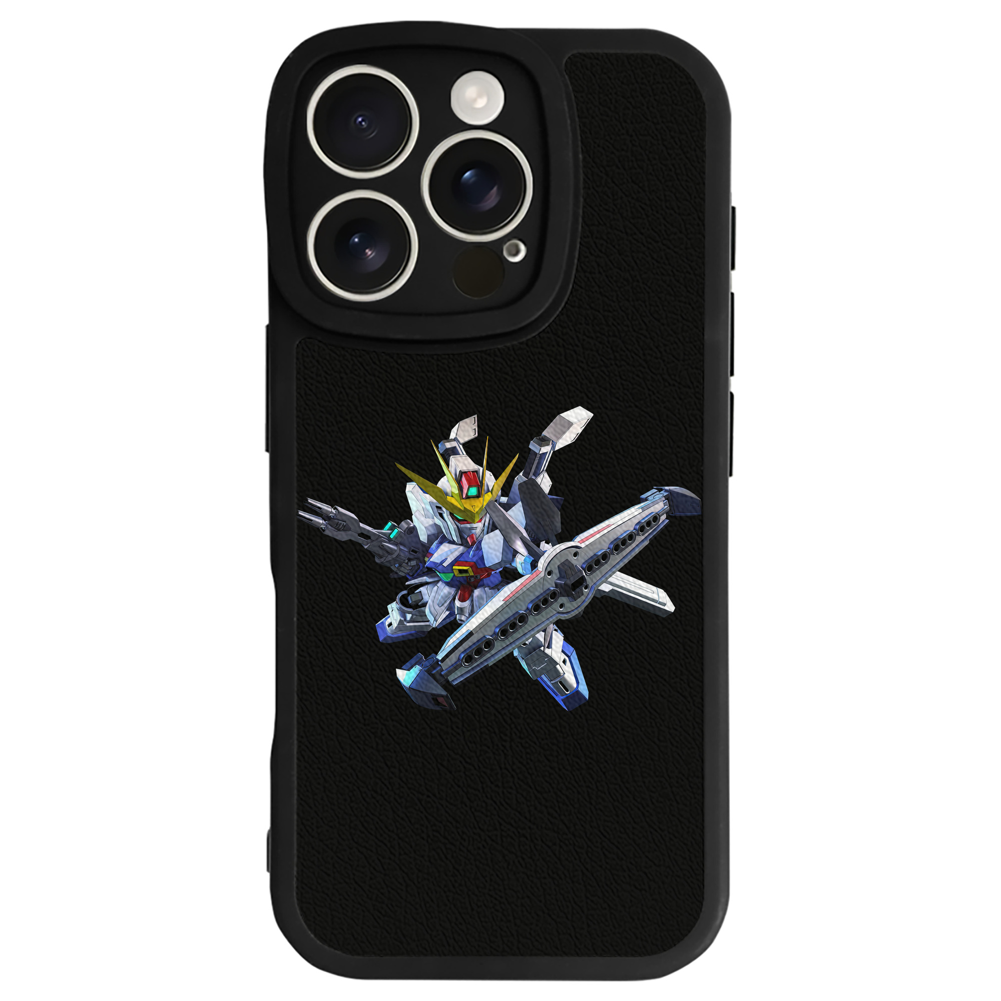 （画像用） 機動戦士ガンダム Mobile Suit Gundam 【iPhone 16シリーズ対応】シリコンスマホケース（レザー調） 材質：シリコン